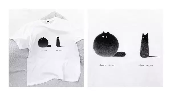 「【CCCアートラボ】モフモフ猫の線描画で人気、カムウェイ・フォンのポップアップストア「I don't care what you think about it. 」を渋谷２拠点にて連続開催。」の画像