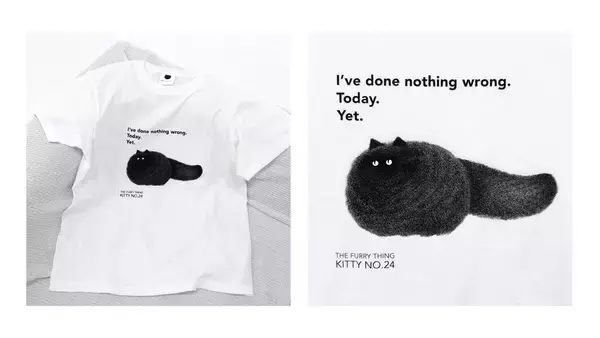 「【CCCアートラボ】モフモフ猫の線描画で人気、カムウェイ・フォンのポップアップストア「I don't care what you think about it. 」を渋谷２拠点にて連続開催。」の画像