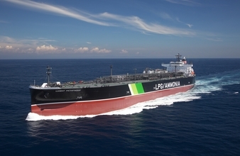 LPG燃料推進LPG/アンモニア運搬船「LUCENT PATHFINDER」の引き渡し
