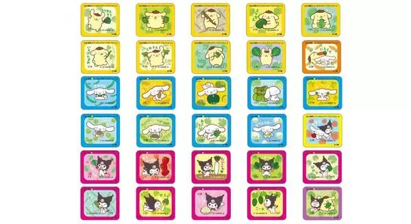 「「1日分の野菜×サンリオキャラクターズ オリジナルシール付きキャンペーン」を、11月17日（月）より開始」の画像