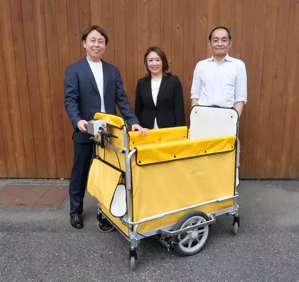 【ニュースレター】共同開発！保育業務の困りごとを解決する「電動アシストお散歩カー」