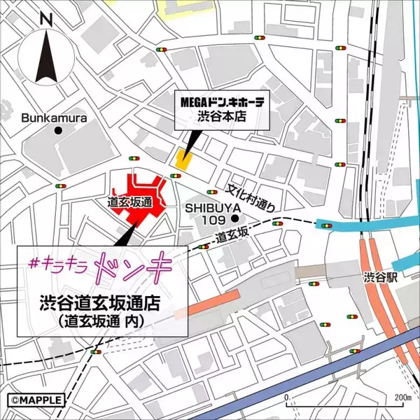 「閉店の「ドミセ」跡区画に「キラキラドンキ　渋谷道玄坂通ドードー店」　2024年4月23日（火）オープン！」の画像