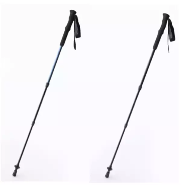 「シリーズ累計販売数約8万点「TIGORA トレッキングポール」からわずか150gスマホ並みの軽さを実現したフルカーボンモデルと軽さと丈夫さが魅力の高剛性な超々ジュラルミンモデルが登場」の画像