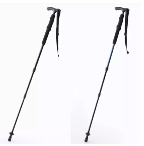 「シリーズ累計販売数約8万点「TIGORA トレッキングポール」からわずか150gスマホ並みの軽さを実現したフルカーボンモデルと軽さと丈夫さが魅力の高剛性な超々ジュラルミンモデルが登場」の画像