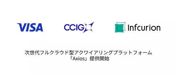 Visaソリューションを活用した次世代フルクラウド型アクワイアリングプラットフォーム「Axios（アクシオス）」提供開始