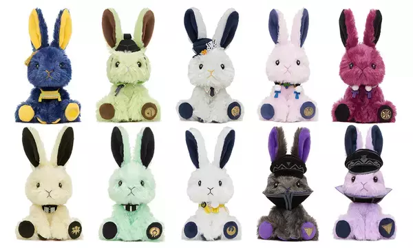 「【刀剣乱舞ONLINE】ミニサイズがかわいい「ラビットコレクションmini」20種と「ラビットコレクション 刺繍ワッペンシール」28種が、好評につき再受注決定！」の画像