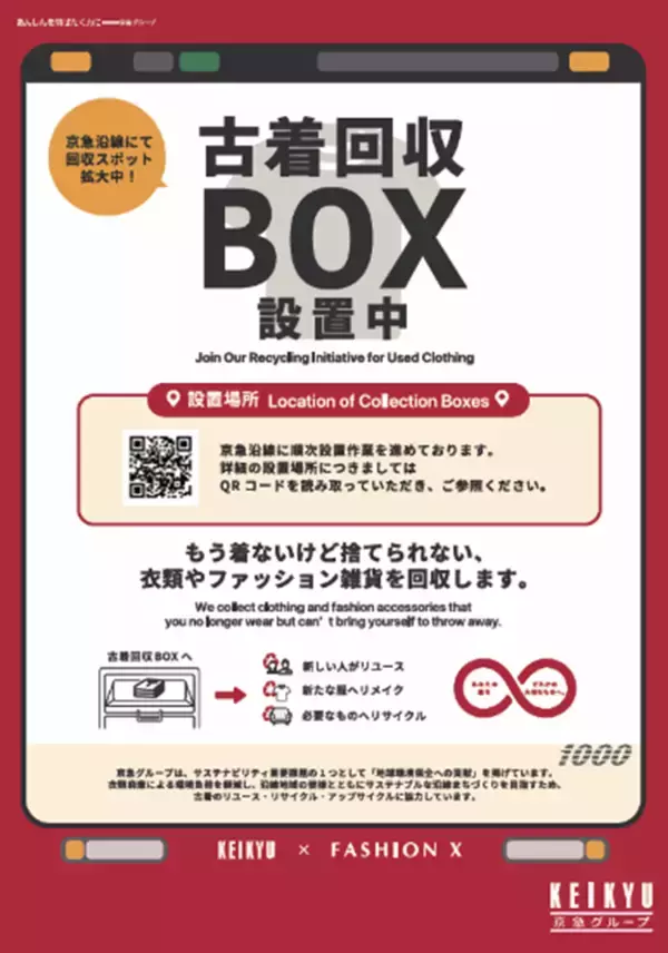 「衣料品等の郵送回収型寄付支援「キフル」実証開始！」の画像