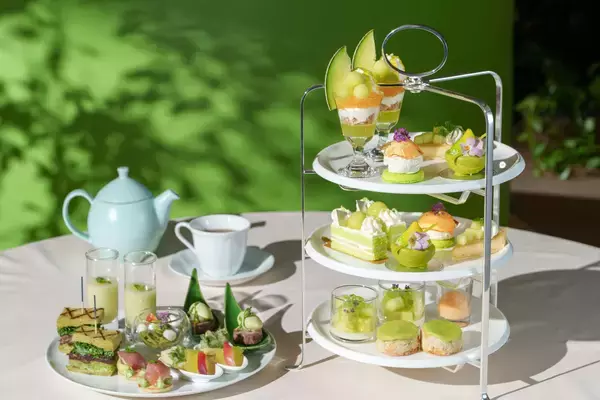 「【ウェスティンホテル仙台】新緑がきらめく爽やかなメロンのアフタヌーンティー「Aftenoon Tea -Green Melon-」」の画像