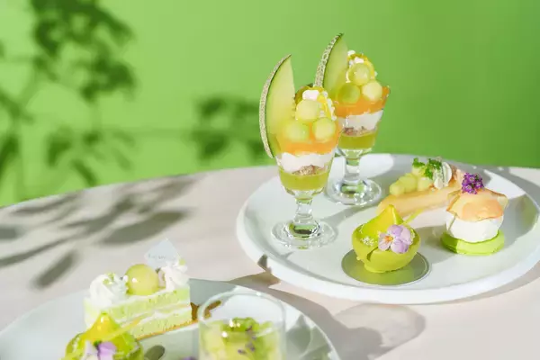 「【ウェスティンホテル仙台】新緑がきらめく爽やかなメロンのアフタヌーンティー「Aftenoon Tea -Green Melon-」」の画像