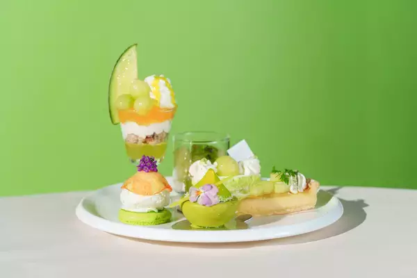 「【ウェスティンホテル仙台】新緑がきらめく爽やかなメロンのアフタヌーンティー「Aftenoon Tea -Green Melon-」」の画像