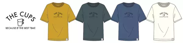 「異業種コラボ・名古屋の人気コーヒーショップと総合スーパーのアパレル「THE CUPS(ザ カップス)×APITA(アピタ)」 Tシャツなどオリジナル商品を発売」の画像