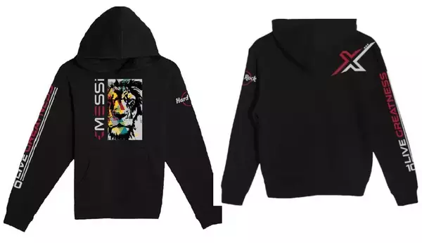 「アメリカンレストラン 「ハードロックカフェ」 ロックショップ　サッカー選手 リオネル・メッシとのコラボレーションコレクションに新商品が登場！「NEW MESSI COLLECTION」」の画像