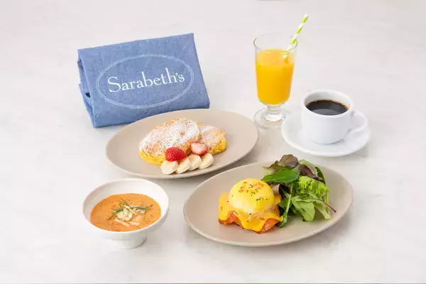 「ニューヨークレストラン「サラベス 表参道店」12月15日グランドオープン！注目の店舗限定メニューにくわえ、コースご注文でもらえるオープン記念オリジナルエコバッグがお目見え」の画像