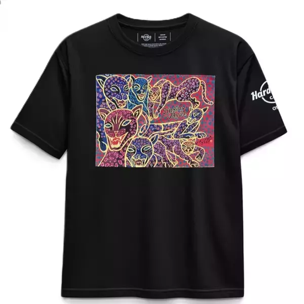 「「ハードロックカフェ」ロックショップ　世界的に活躍する絵師、木村英輝[キーヤン] コラボレーションアイテム販売」の画像