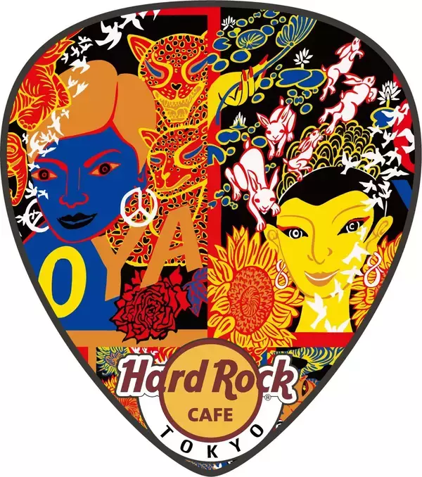 「「ハードロックカフェ」ロックショップ　世界的に活躍する絵師、木村英輝[キーヤン] コラボレーションアイテム販売」の画像