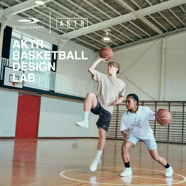 ストリートバスケの感性と高機能が融合！「TIGORA×AKTR」2026春夏コレクション3月6日より順次発売