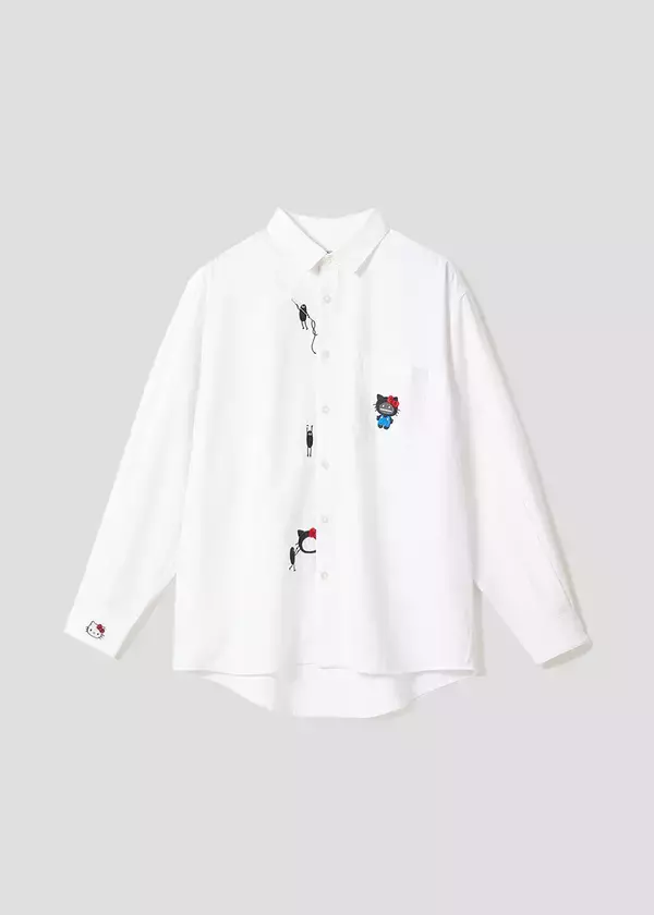 「「ハローキティ」とグラニフのオリジナルキャラクター「ビューティフルシャドー」がコラボレーション！」の画像