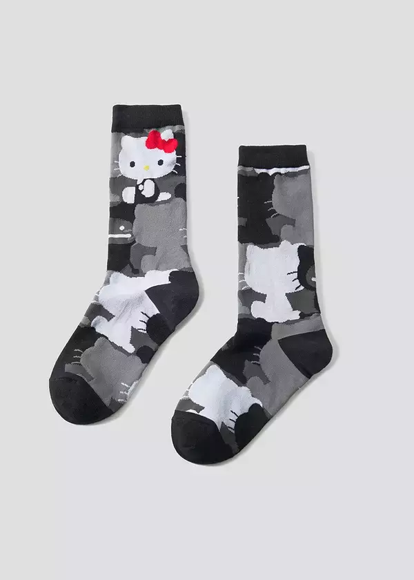 「「ハローキティ」とグラニフのオリジナルキャラクター「ビューティフルシャドー」がコラボレーション！」の画像