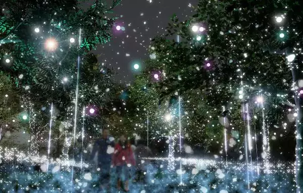 「【東京ミッドタウン】幻想的な雪の世界へ誘う しゃぼん玉イルミネーションが登場！「MIDTOWN CHRISTMAS 2024」　クリスマスムードを高めるツリーやマルシェも復活！」の画像