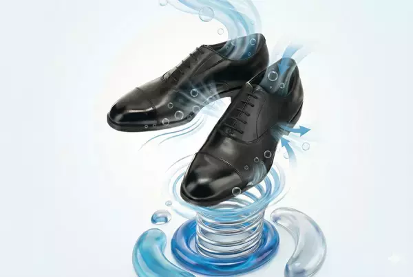 「異次元の柔らかさ×究極の通気性高反発性に快適性を加えた「ガムリーソールAIRシューズ」が登場」の画像