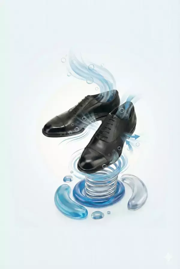 「異次元の柔らかさ×究極の通気性高反発性に快適性を加えた「ガムリーソールAIRシューズ」が登場」の画像