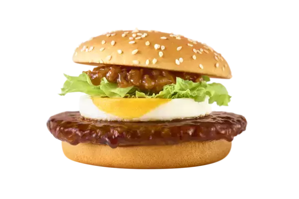 「てりたまから第2弾の新作バーガーが登場！牛肉のうま味×コク深いタレの味わいで食べ応え抜群！「コク旨かるび焼肉風てりたま」が新登場！3月25日（水）から期間限定販売」の画像