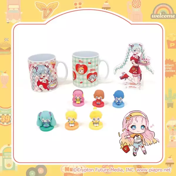 「株式会社ワッツ｜オンランショップにて大人気「初音ミク」シリーズ第3弾を発売開始！」の画像