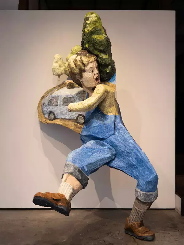 「【京都 蔦屋書店】「ARTISTS’ FAIR KYOTO 2026」のサテライト展として、本岡景太の個展「色と輪郭」を2月10日（火）より開催。絵と彫刻の関係性を探求する意欲作を展示。」の画像