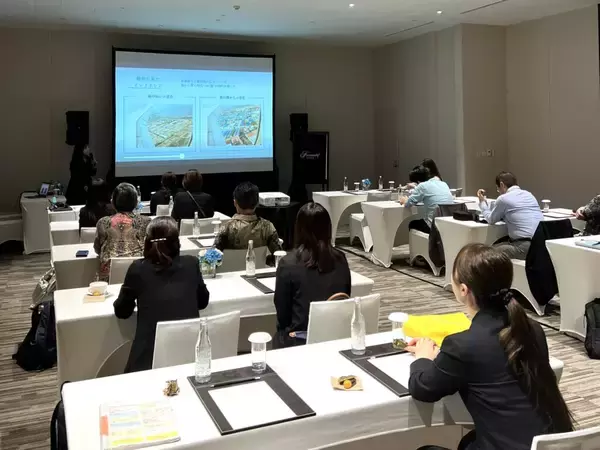 「日本女子大学建築デザイン学部の学生4名が日本建築センター主催の海外研修プログラムに参加 ― インドネシア・ジャカルタで開催された国際セミナーの運営に参画 ―」の画像