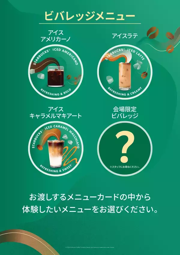 「街中で自分好みの一杯を“クラフト”体験できるイベント「スターバックス® コーヒークラフト キャラバン」開催」の画像