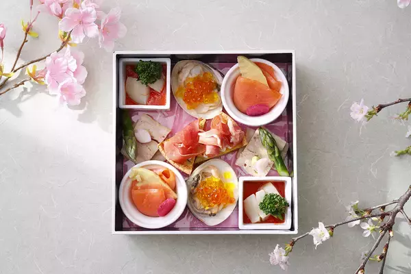 「【東京マリオットホテル】桜の名所・御殿山で麗らかな春を堪能する「GOTENYAMA SAKURA BOX」発売」の画像