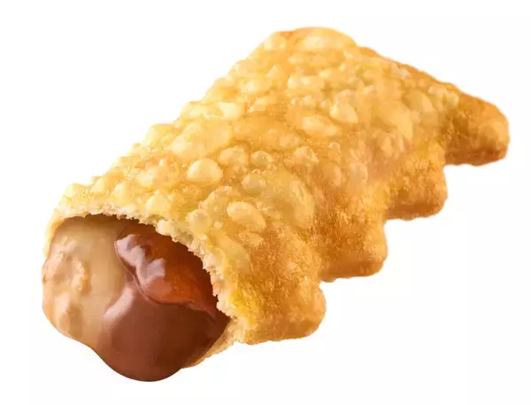 「心も体も温まる冬の嬉しいごほうび『とろけるホットパイ』が今年も登場！とろけるホットパイ史上初3層のクリーム！奥深い味わいと食感がクセになる NEW「塩キャラメルアーモンドパイ」」の画像