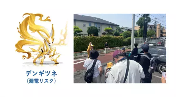 まちのキケンが「もののけ」に変身！？親子20 名がゲーム感覚で地域の防災リスクを学ぶ体験学習イベント「もののけコレクト」を東京都多摩市で開催