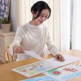 「のびのびと好きな長さで描ける「おえかきロール」と整理しやすい「バインダー式おえかきちょう」の2商品を新発売！」の画像7