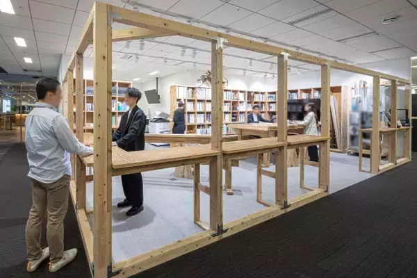 「三菱地所ホーム 本社オフィス『TOKYO BASE』東京都「ウッドシティTOKYOモデル建築賞」奨励賞受賞」の画像