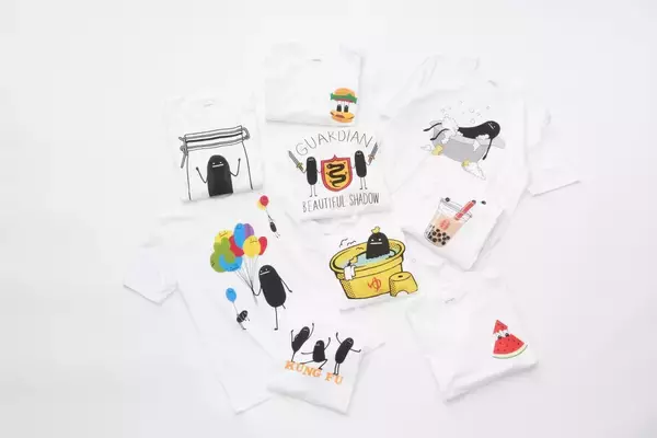 「グラニフのオリジナルキャラクター「ビューティフルシャドー」生誕15周年！2024年5月13日(月)より記念キャンペーンを開催」の画像