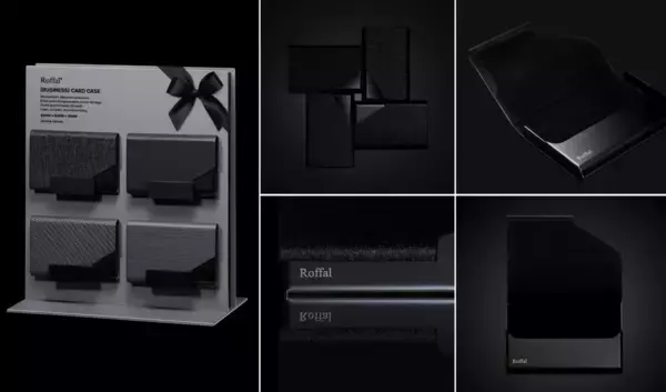 ギフト需要高まるホリデーシーズンに“角の折れない名刺入れ”Roffalから漆黒の「ブラックエディション」が新登場新宿三丁目ロフトのOPENを記念して11月21日～先行販売スタート