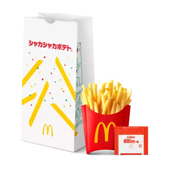 「【マクドナルド】「ピザポテト(R)」 との初コラボ！「シャカシャカポテト(R) カルビー ピザポテト(R) 味」新登場、2月25日(水)より期間限定販売！」の画像