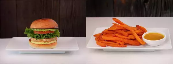 「Valuence INFINITIES×UMAMI BURGER 期間限定コラボメニューを3月13日から有明ガーデン店で販売！」の画像