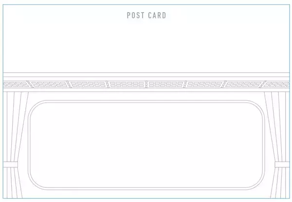 「【BLUE BULLET開店1周年記念】懐かしい車両と「自然×鉄道」が美しいポストカードセット2種を新発売」の画像