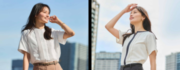 透け、暑さ、日焼け… 夏のお悩みを一挙解決「ORIHICA美ラクるブラウス®VEIL」が登場！