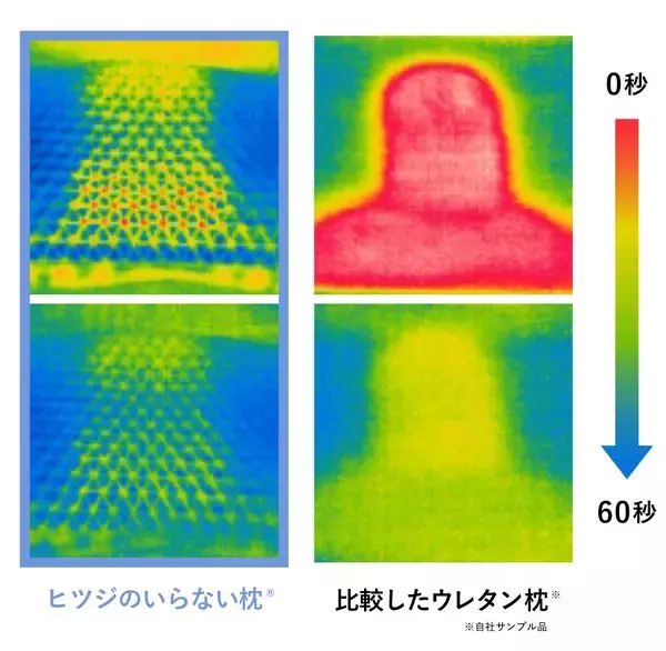 「通気性に特化した新モデル『ヒツジのいらない枕® ー和みー』がMakuakeの枕製品応援購入金額、歴代1位に」の画像