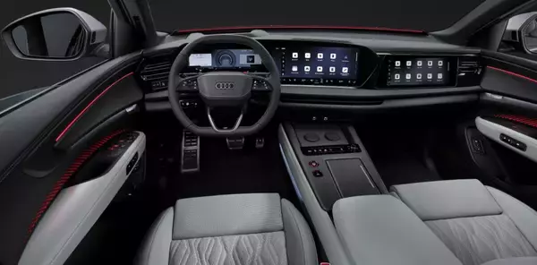 「Audi Q9、セグメント初のモデルとして室内空間と快適性を再定義：新たなポートフォリオのフラッグシップ」の画像