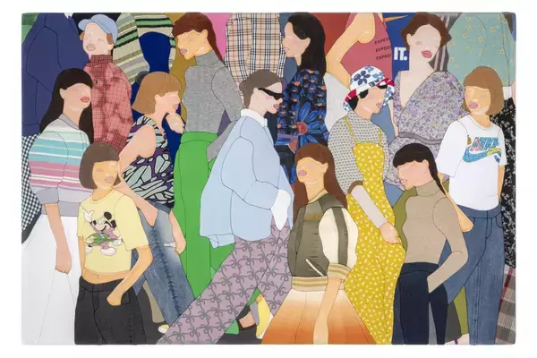 「【京都 蔦屋書店】ひな人形で知られる木目込みの技法を用いるアーティスト谷敷謙。木目込み発祥の地、京都での個展「FLOW＆CONNECT」を6月28日（土）より開催。」の画像