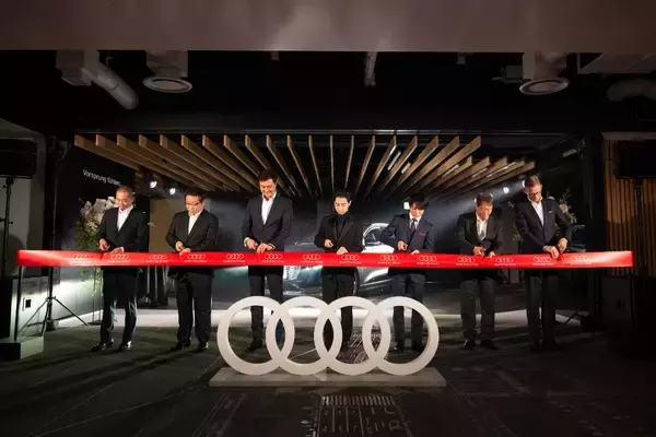 「アウディ、「Audi City 銀座」を12月7日にグランドオープンアウディブランドの最先端を体感できるショールームを公開」の画像