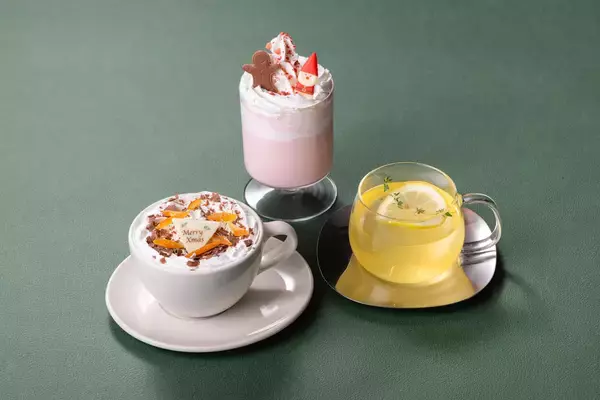 「【ホテルグレイスリー新宿】冬限定のあま〜いスイーツとあったかドリンクなど全6種が登場！いちごたっぷり「ストロベリーモンブランパフェ」で大人スイーツを堪能」の画像