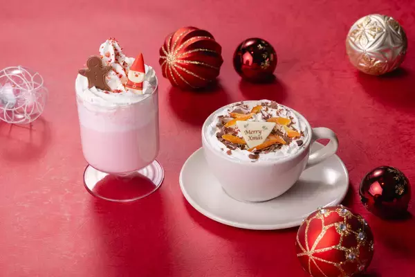 「【ホテルグレイスリー新宿】冬限定のあま〜いスイーツとあったかドリンクなど全6種が登場！いちごたっぷり「ストロベリーモンブランパフェ」で大人スイーツを堪能」の画像