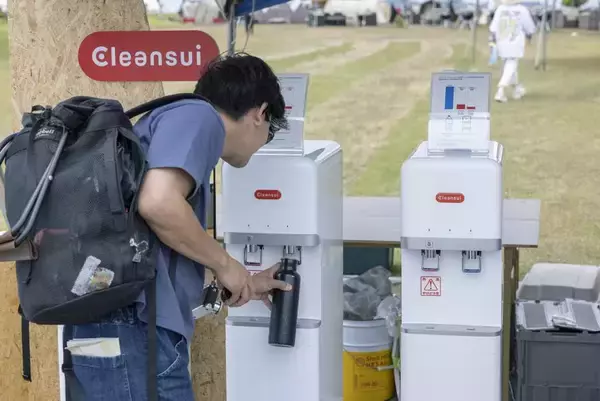 「クリンスイ、『森、道、市場2025』来場者のマイボトルに無料で浄水提供を実施」の画像
