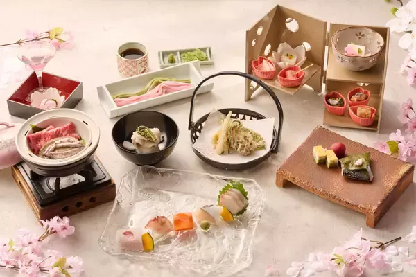 「【ラフォーレ伊東温泉 湯の庭】桜から新緑へ、伊東の季節の移り変わりを表現した特別会席付プラン「春景色会席プラン」を発売」の画像