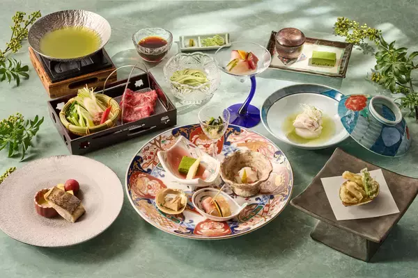 「【ラフォーレ伊東温泉 湯の庭】桜から新緑へ、伊東の季節の移り変わりを表現した特別会席付プラン「春景色会席プラン」を発売」の画像